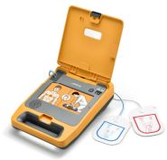 Defibrillator BeneHeart C1A Gerätehersteller: Mindray
<br>Swiss Edition mit Taste für Sprachenwechsel (3-sprachig), Sprachansagen, Umschaltung Erwachsene / Kinder